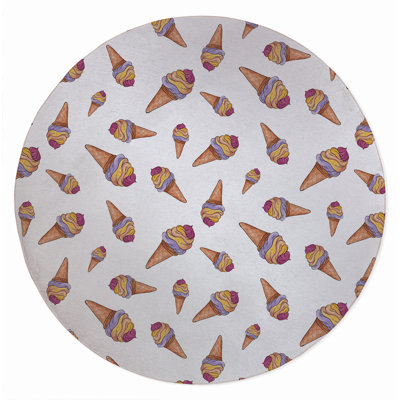 Summer Ice Cream Outdoor Rug