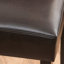 Tabouret de bar rembourré Baltimore avec structure en bois massif-109867860