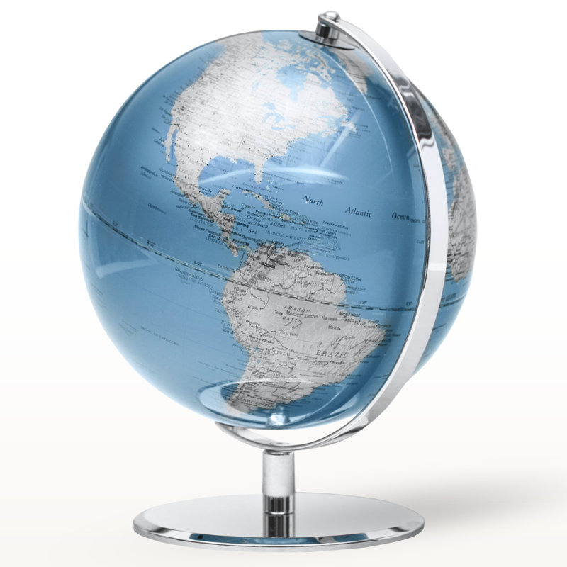  Globe terrestre bleu Vicksburg, Bleu