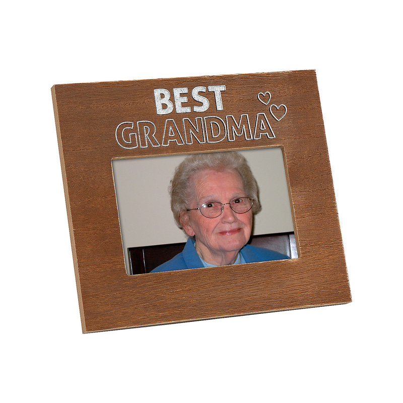Hishaam Brown Wood Picture Frame