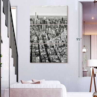 Sirci Manhattan Cityscape BW