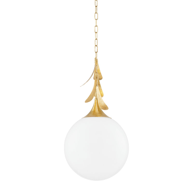 Luminaire suspendu 1 lumière Victoria, H 18,75 po x l 13,75 po x P 13,75 po
