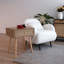 Cloud-arm Upholstered Boucle Accent Chair With Pillow