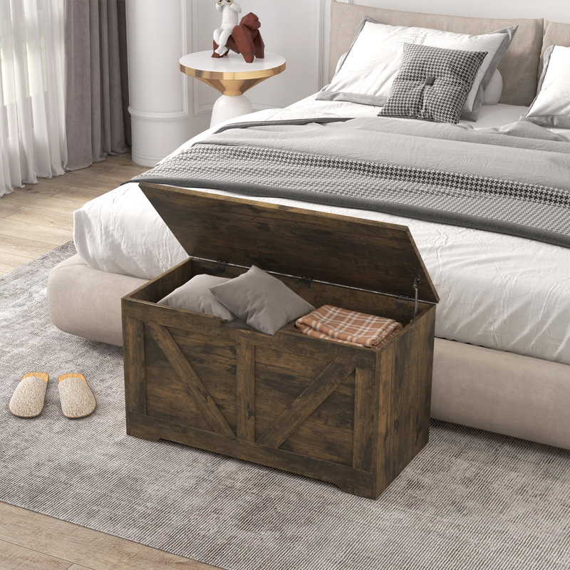Storage Chest, Rustic Brown