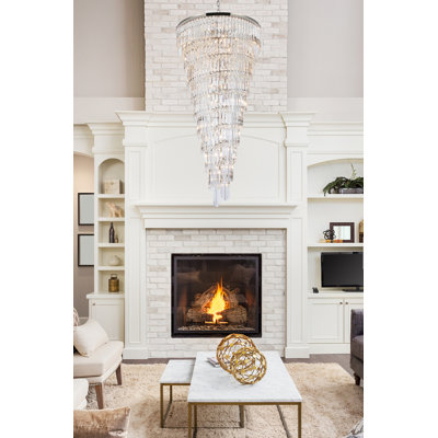 Dahlonega 42 - Light Dimmable Tiered Chandelier