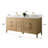 Chambery 72" Double Sink Bathroom Vanity with Engineered Marble Top-94811313-94811317