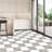Literary License 12'' W x 12'' L Porcelain Concrete Look Singular Tile-63639346