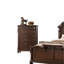 Meuble de rangement pour commode 1 pièce en bois de noyer antique