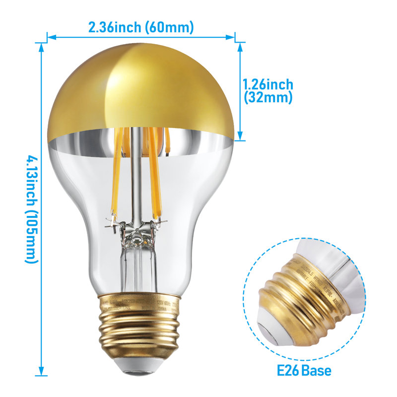 40 Watt Equivalent E26/Medium (Standard) Dimmable 2700K LED Bulb