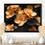Jaune et noir lumineux hortensia de luxe - art mural hortensia-502854112-327676104