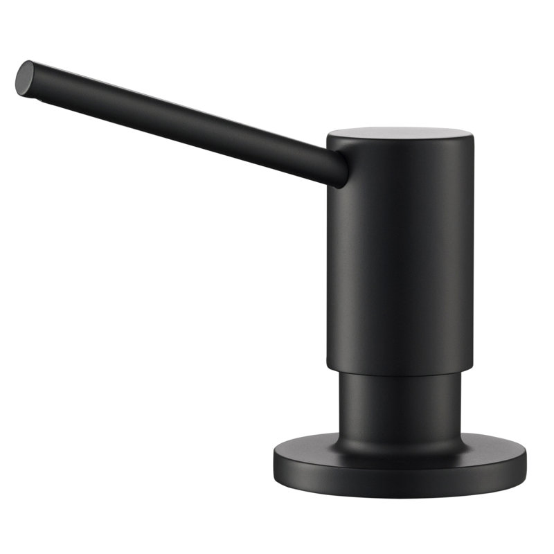 Distributeur de savon, Noir mat