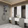 Wall Mounted Exposed Shower Faucet with Anti-Scald Pressure Balance Valve