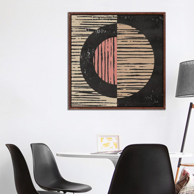 Primitive I Terra Cotta by Moira Hershey - Print on Canvas