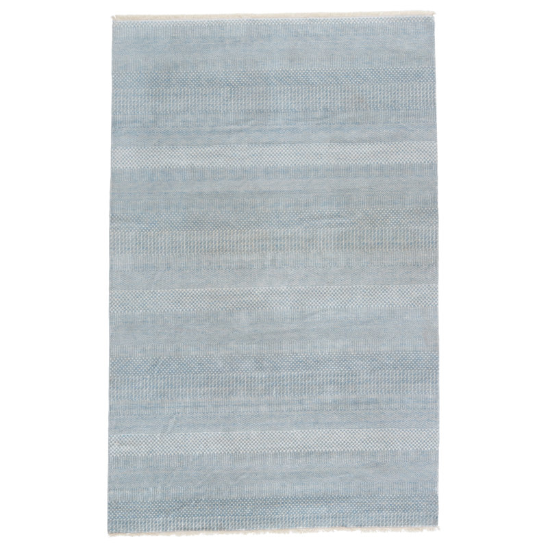 Tapis bleu ciel Radken, Rectangle de 10 pi x 14 pi
