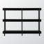 Table d'appoint 3 niveaux avec pieds en métal Darcy