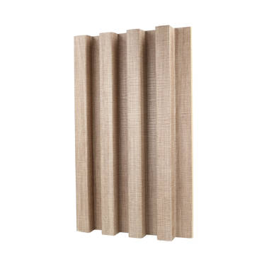 Sunwings 6.5'' x 102'' WPC 3D Wood Wall Paneling