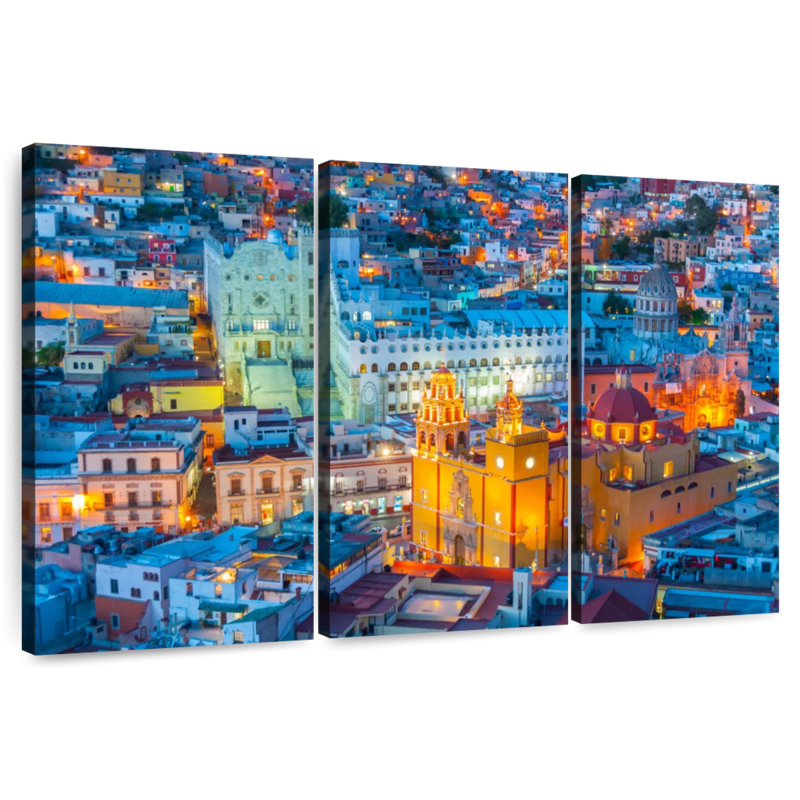 Guanajuato illuminé, H 28 po x l 45 po