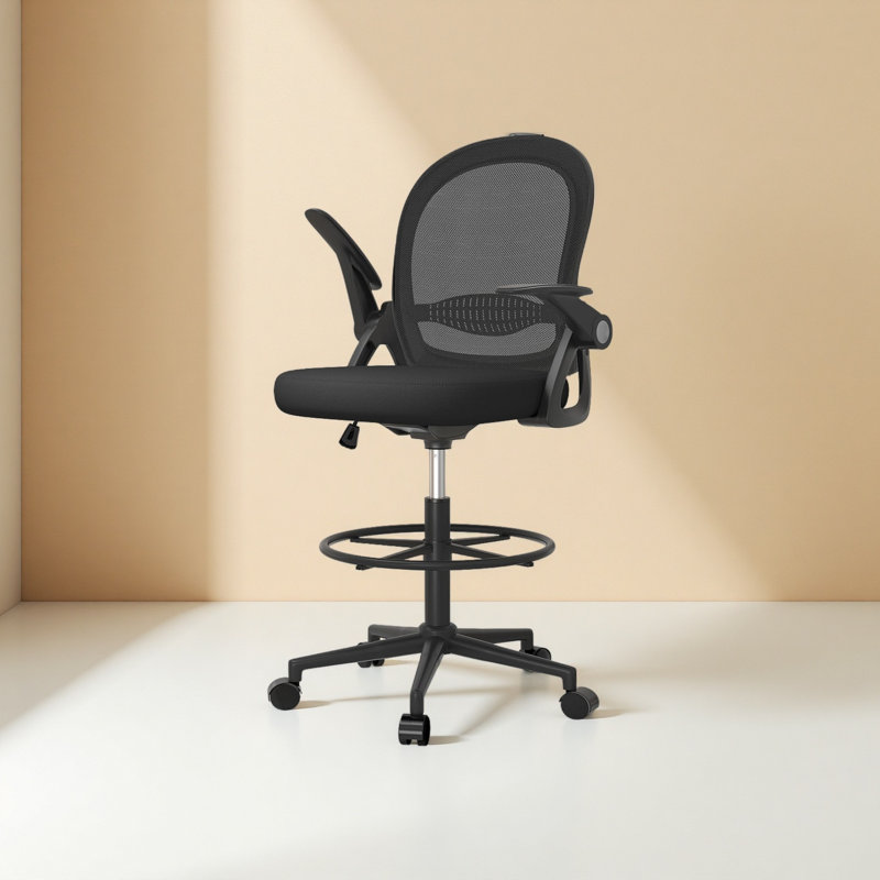 Lintz Desk Chair, Black
