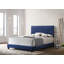 Luxueuse structure de lit rembourrée en velours Suffolk avec tête de lit élégante et fabrication durable pour un confort et un style ultimes-817784301-817784300