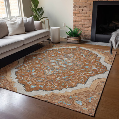 Tapis intérieur / extérieur lavable à la machine Chantille ACN2715 Global