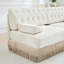 Canapé en U avec frange et conception modulaire pour le salon-298132494-298977207