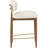 Riccio Vegan Leather Upholstered Stool-808188749-808188747-808188746