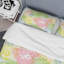 Multicolore floral - ensemble de housse de couette floral - microfibre de polyester-677164577