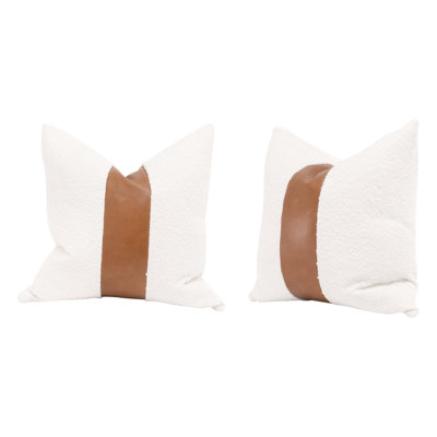Housse de coussin rectangulaire en polyester / mélange de polyester Kaidee