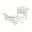 Mobilier de chambre à coucher 3 pièces-1413308065