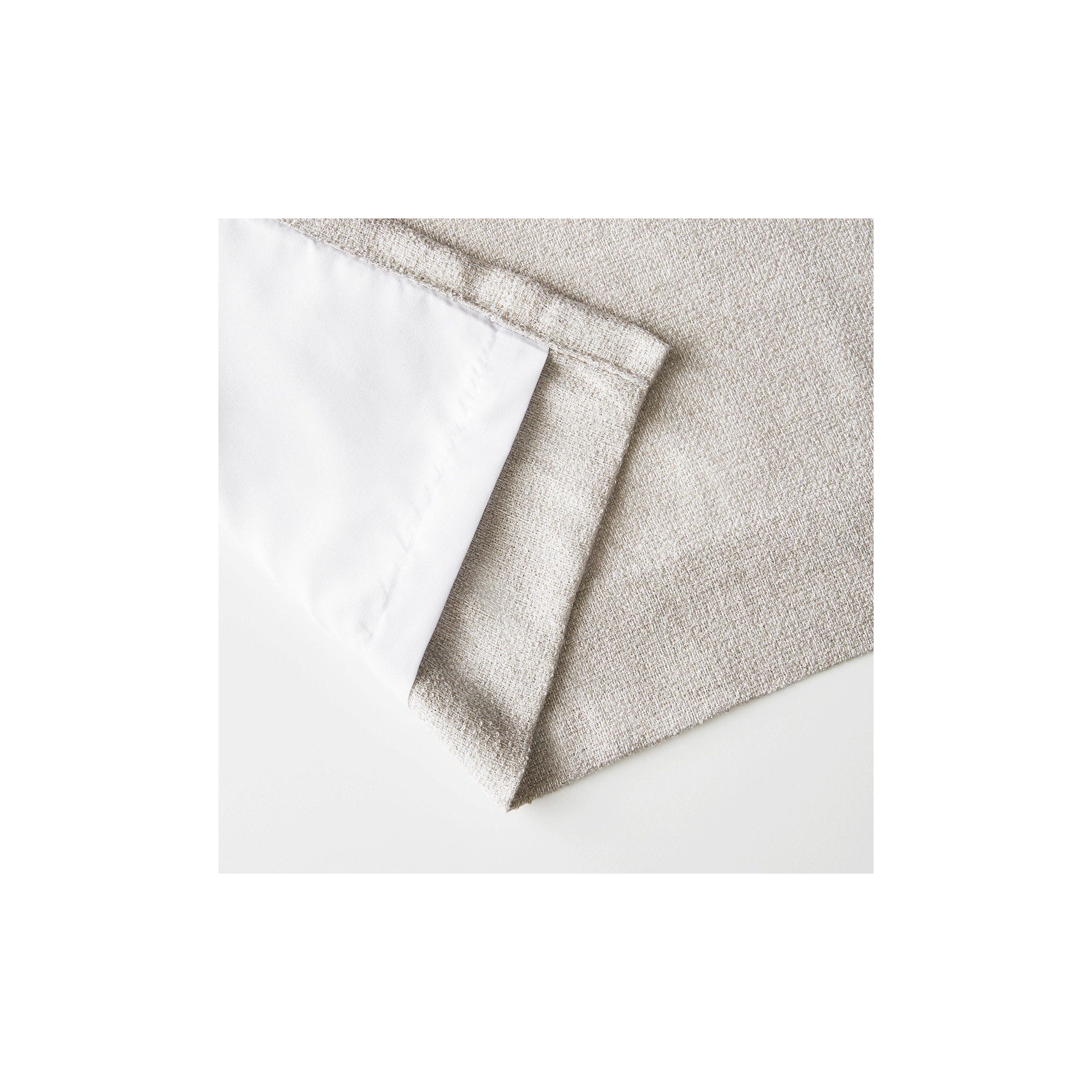 Landon Sunbrella Curtain, Cloud, 50" W x 108" L