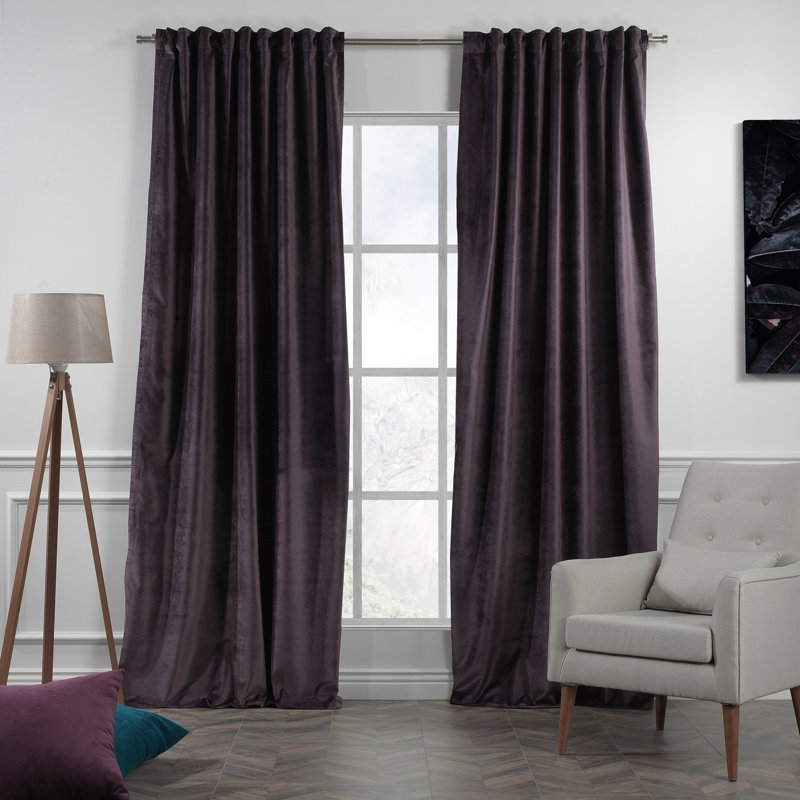 Decorative Double Panel in Matt, Extra Wide X Extra Long, L 52 po x L 120 po, 25 Byzance foncée