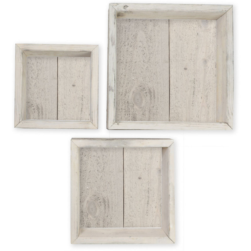 Square Cube Shelf with Adjustable Shelves, Chalk Dust White