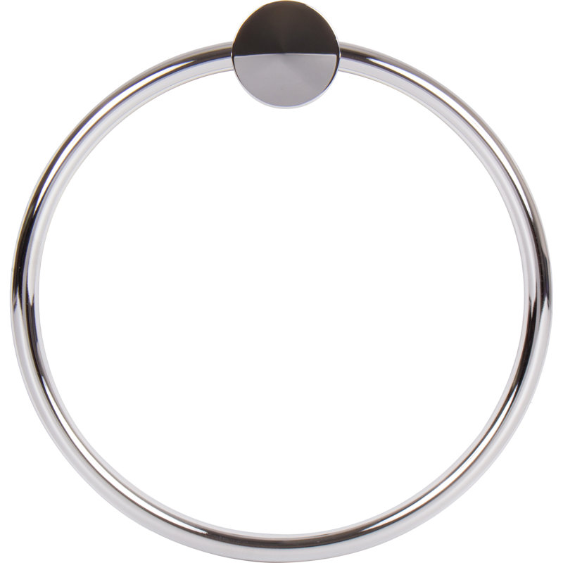 Anneau porte-serviettes Stone Harbor Hardware Orleans, chrome poli, Chrome poli