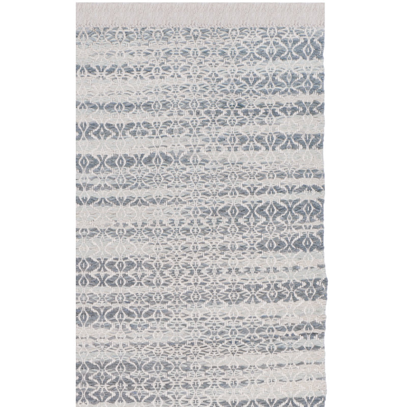 Tapis en coton tissé à plat Waimes, Rectangle 8 pi x 10 pi