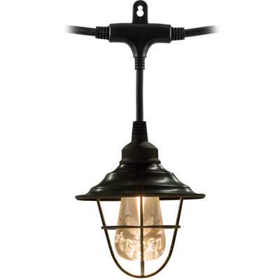 Enbrighten Cafe Light Shades, Oil-Rubbed Bronze Cage