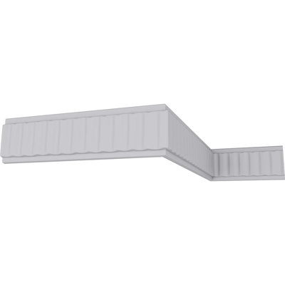 1 1/2"H x 1/4"P x 94 1/2"L Vincent Panel Moulding