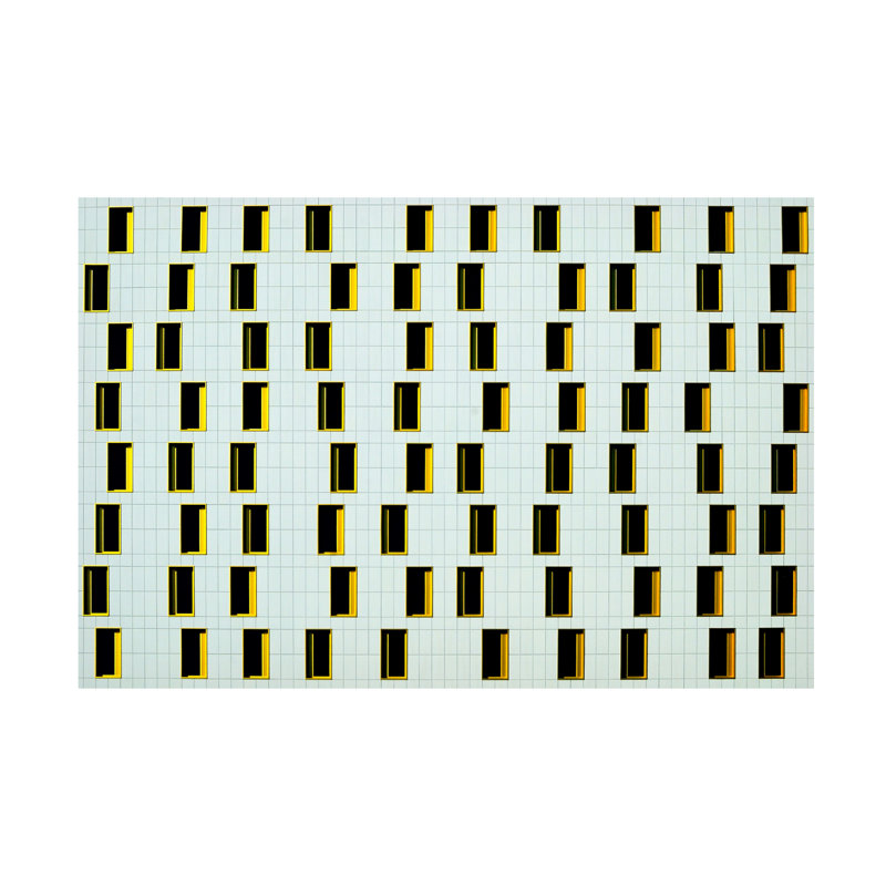 Nick Van Dijk 1 Line Missing Canvas Art, 12" H x 19" W