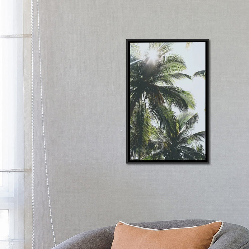 «Palm Trees in the Philippines» par Luke Anthony Gram, impression sur toile tendue, H 26 po x l 18 po x P 1,5 po