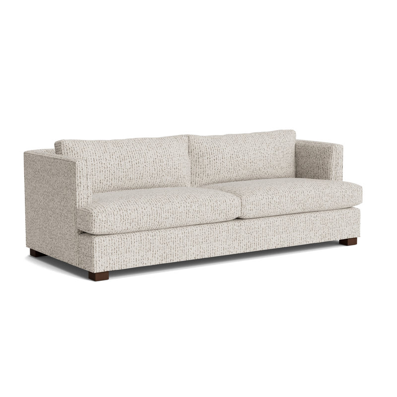 Keaton No Nail 84 Sofa, Marshmallow - Toast, Sienna