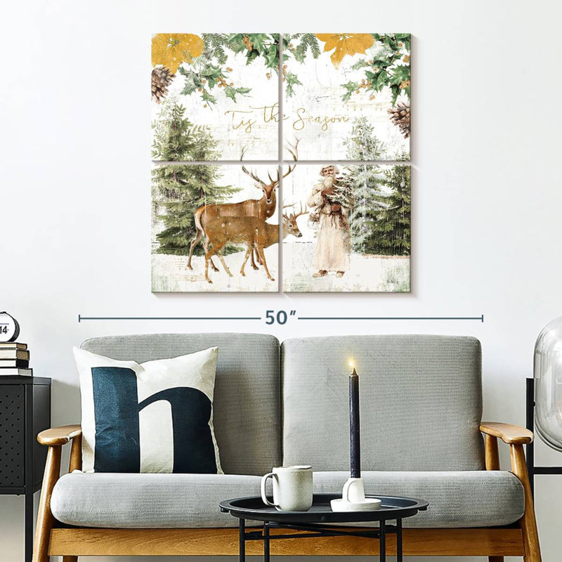 Lelend Wooded Holiday II doré