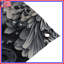 Tapisserie murale arrangement floral monochrome - décoration murale florale-1132299547