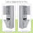 Modern Tall Storage Cabinet - Adjustable Shelves, Soft-Close Hinges, Perfect for Home Organization-748409181