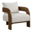  Fauteuil d'appoint Attina Ivory