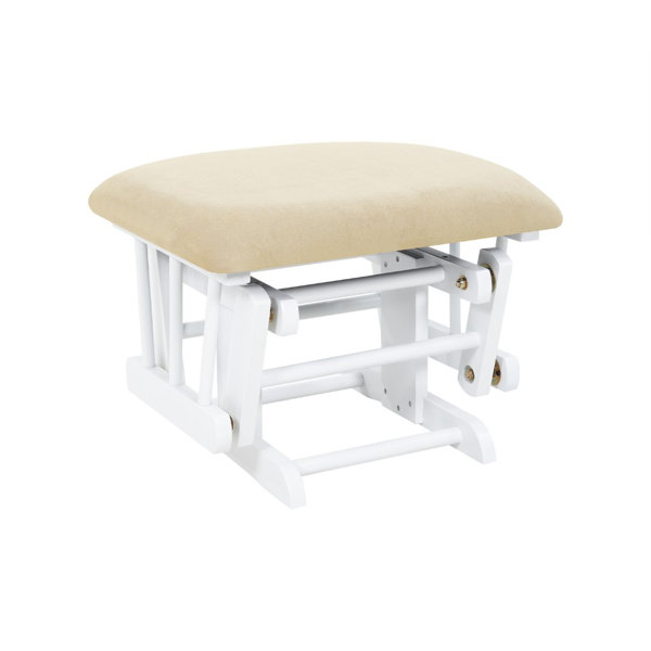 Winston Porter Parkhur Rocking Chair Nursery Glider with Ottoman ...