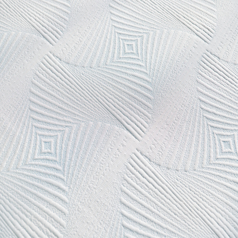 Matelas et structure de lit double tout-en-un - Tissu rafraîchissant et soulagement de la pression, Lit double