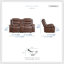 Ensemble de salon inclinable 3 pièces Denby-83196187