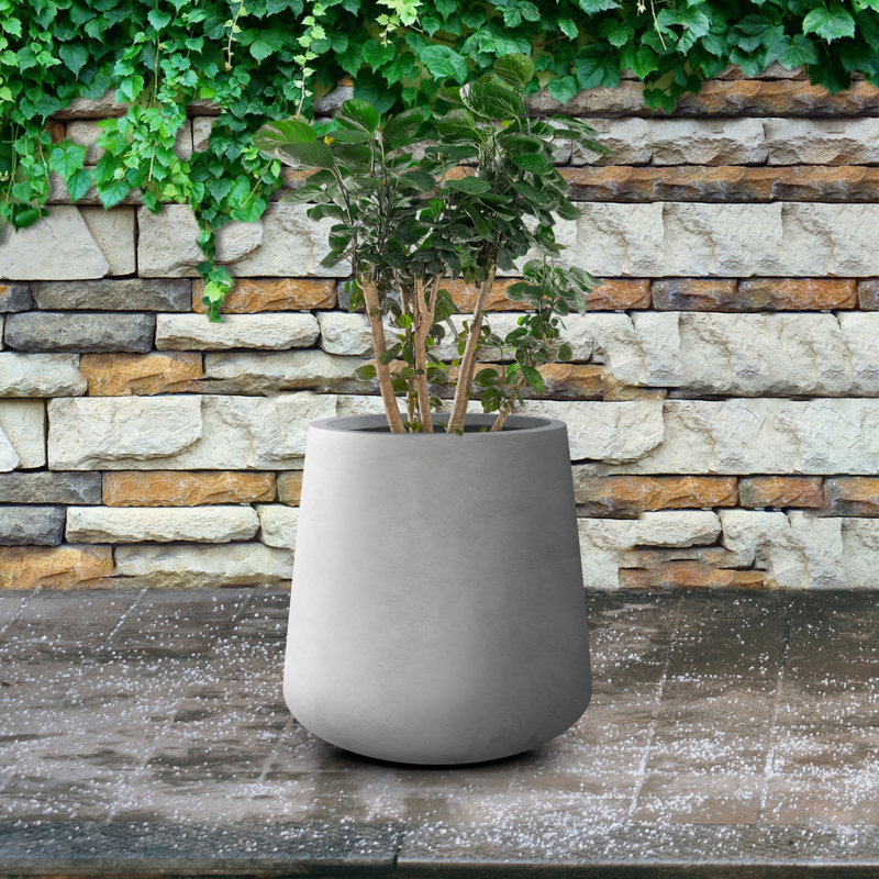 Krute Pot Planter, Natural