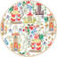 Vida Polyester Blend Round Placemats