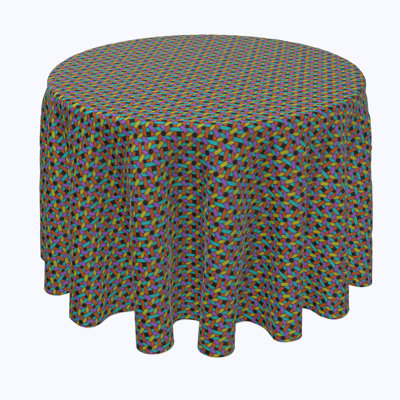 Wadlington Geometric Round Tablecloth