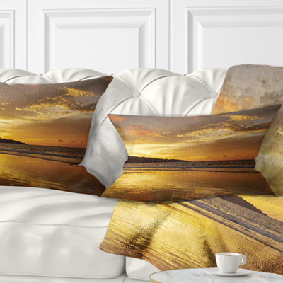 Coussin Amazing Beach with Beautiful Breaking Waves